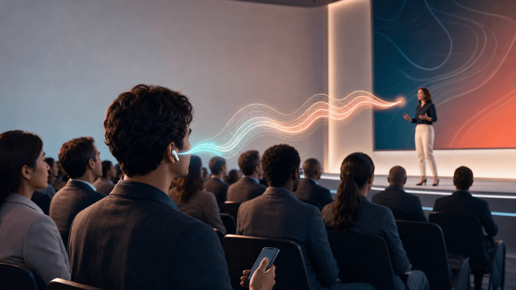 Speech Translator for Presentations: Follow Foreign-Language Talks in Real Time