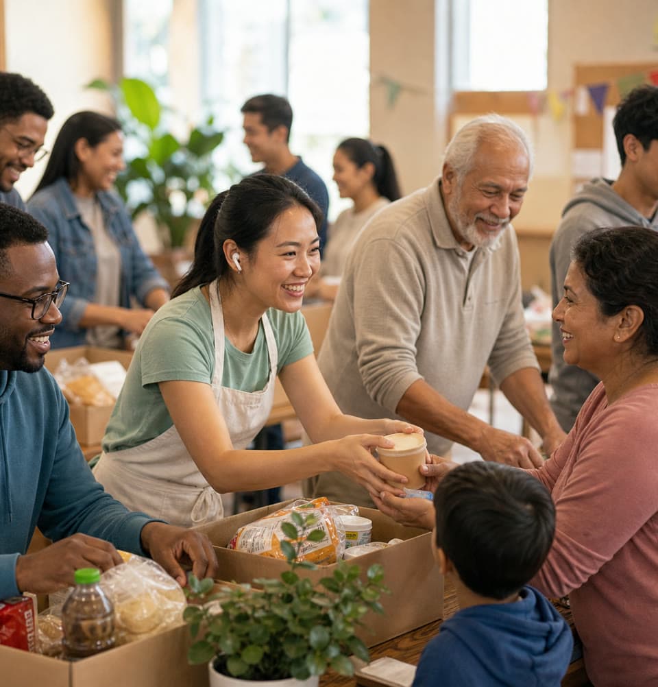 Faith and service should reach more communities scene image