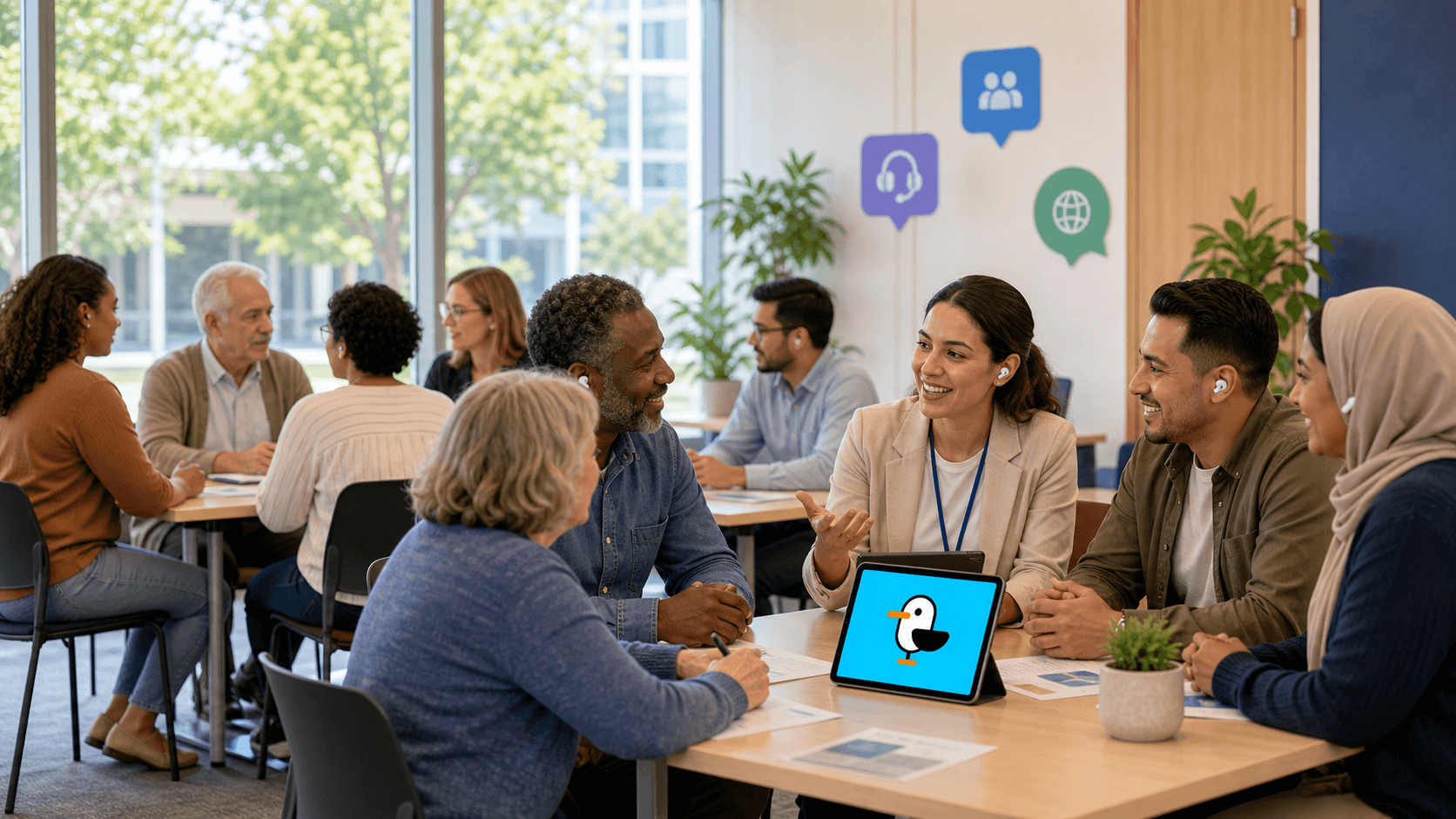 Make public services work across languages scene image